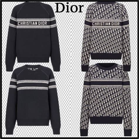 christian dior reversible sweater